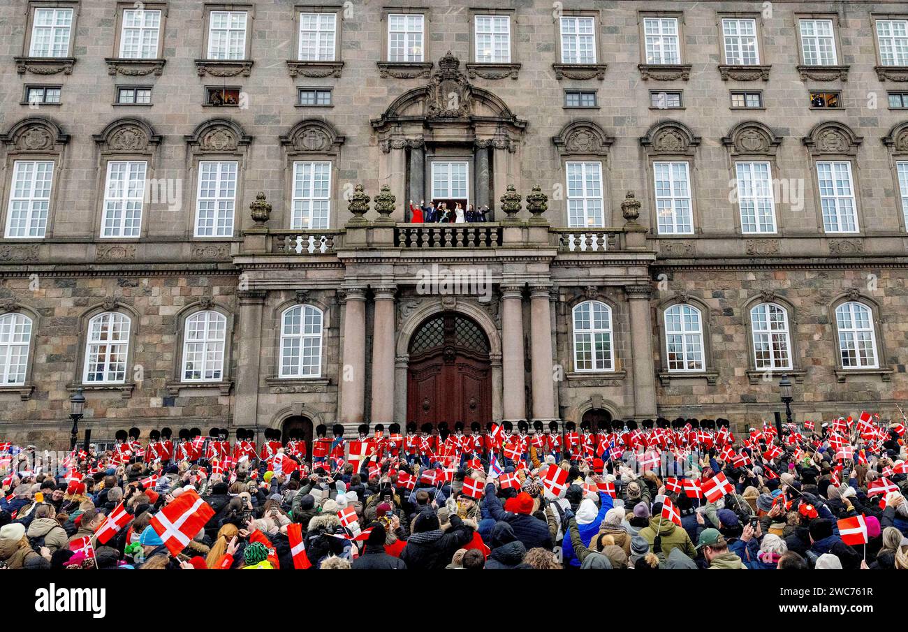 Proclamation of King Frederik X of Denmark Photo: Albert Nieboer ...