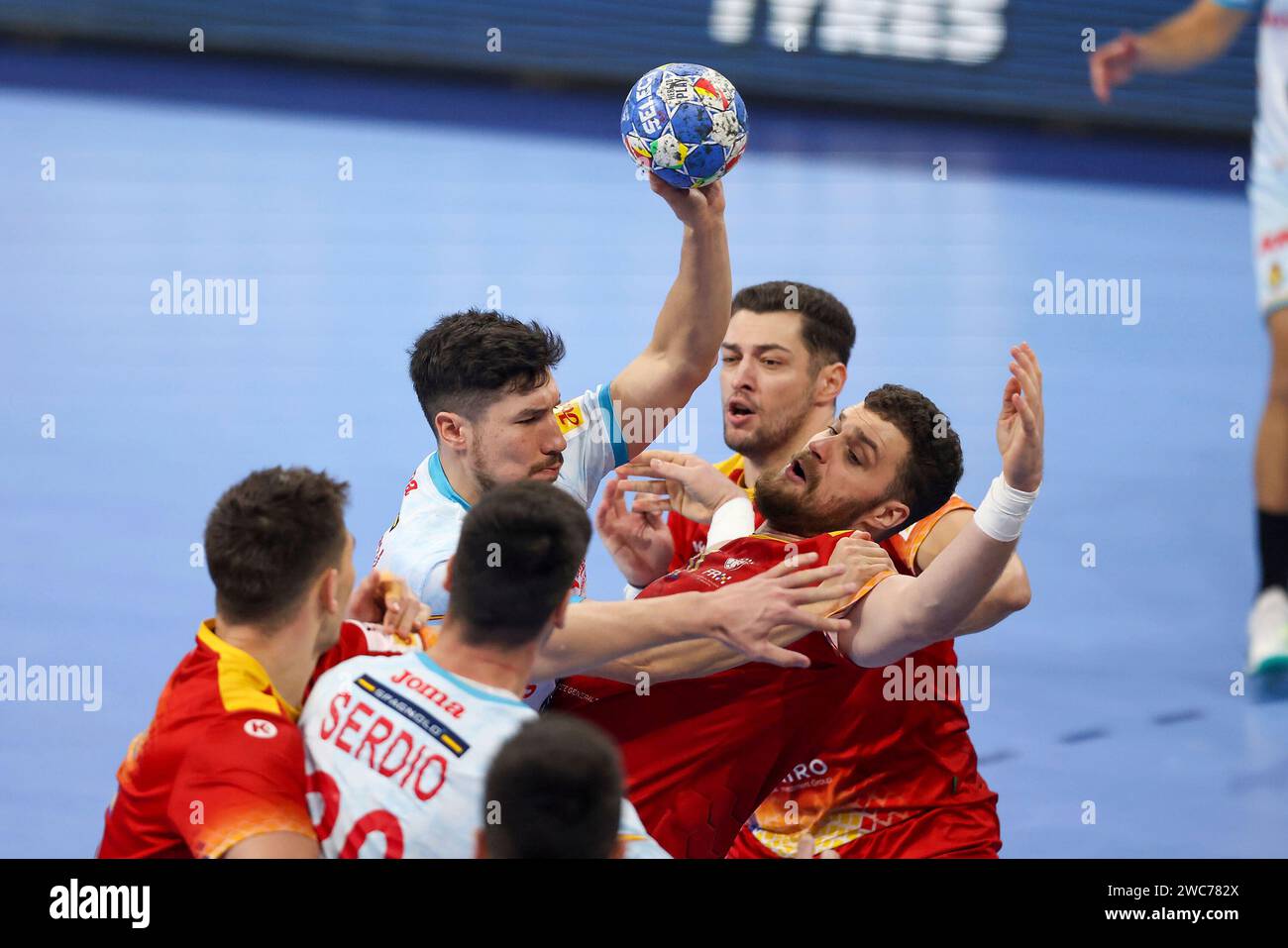 Mannheim, Deutschland. 14th Jan, 2024. 2024.01.14 SAP Arena Mannheim