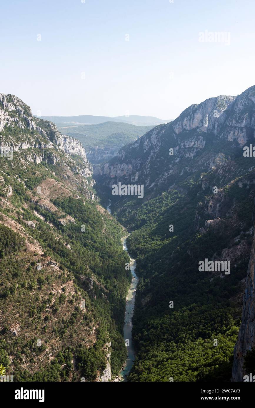 Verdon Rifts Verdon gorges aerial view hi-res stock photography and images - Alamy