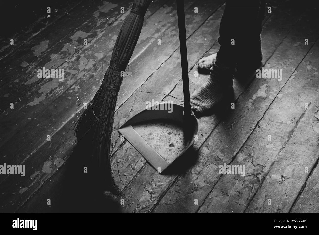 Cleaning Old Black And White Photos