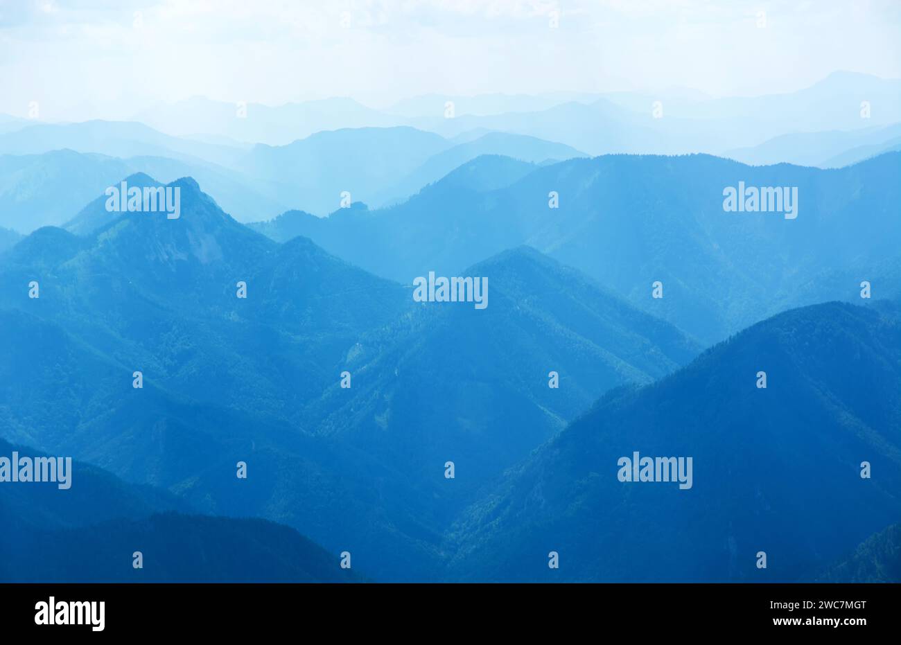 Detail of Alps in Austria , Schneeberg Stock Photo