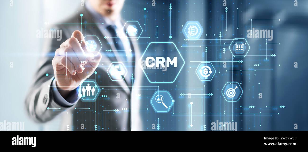 Crm process hi-res stock photography and images - Alamy