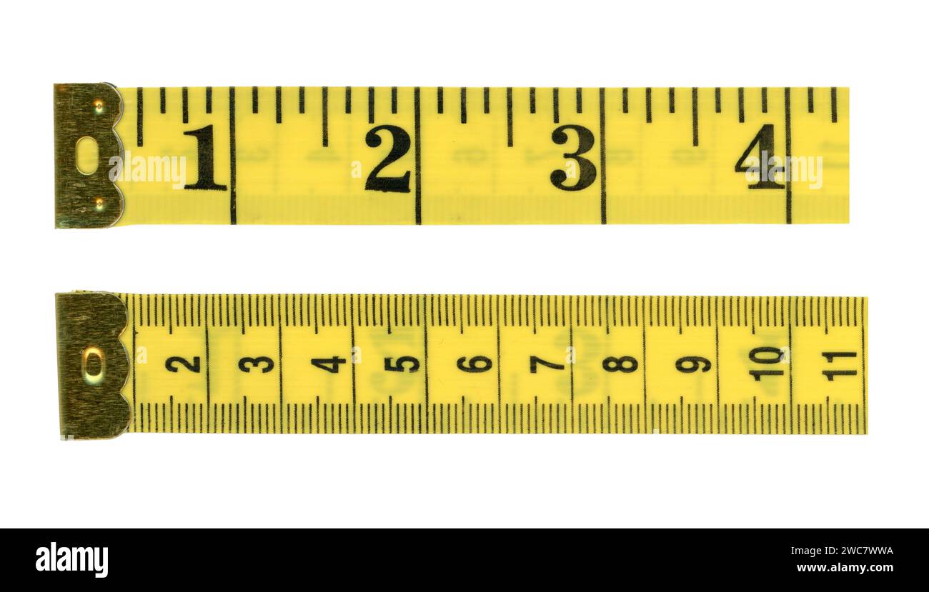 Measuring Tape For Tailoring In Both Imperial And Metric System Of