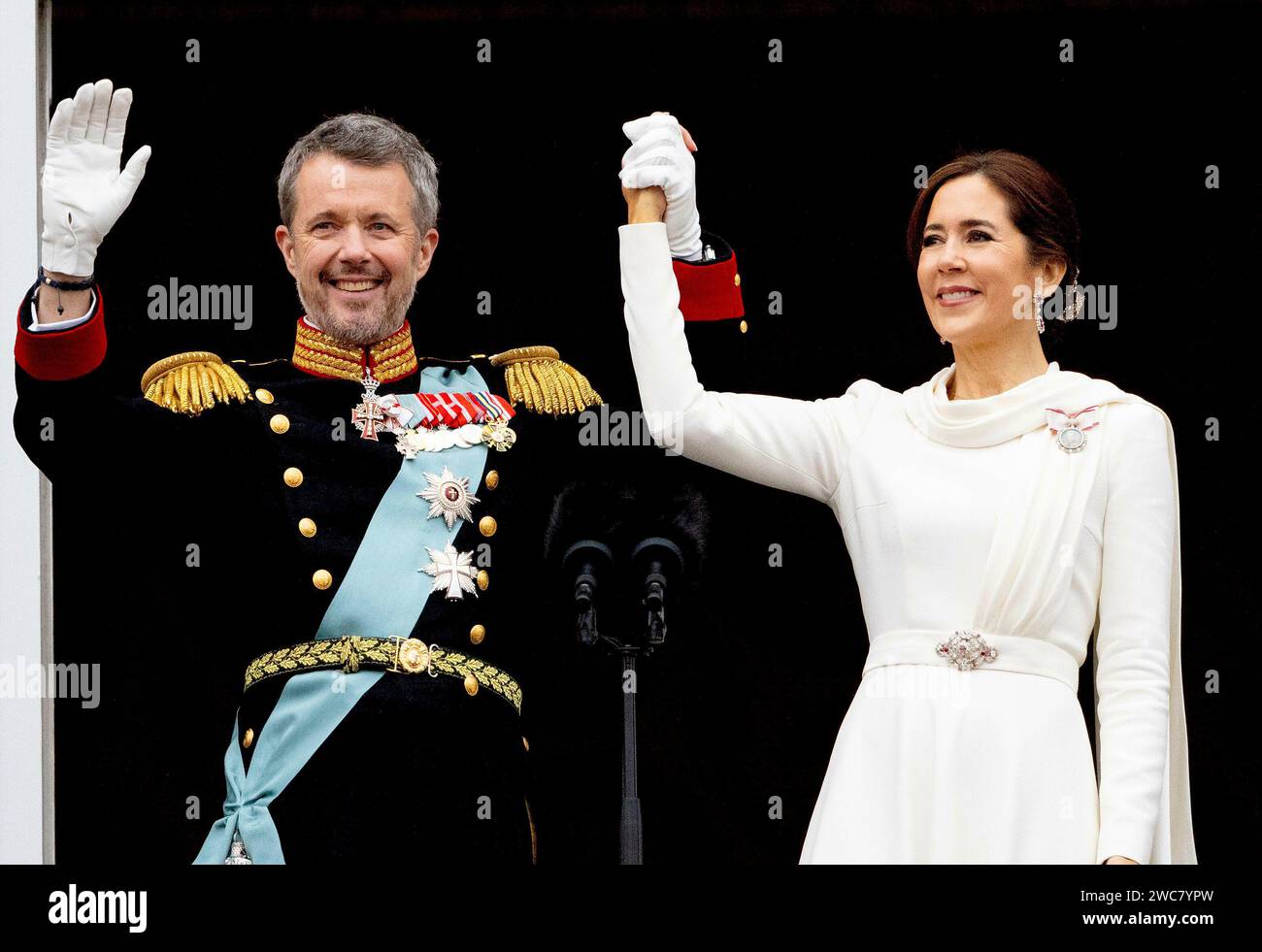 Proclamation of King Frederik X of Denmark King Frederik X and Queen ...