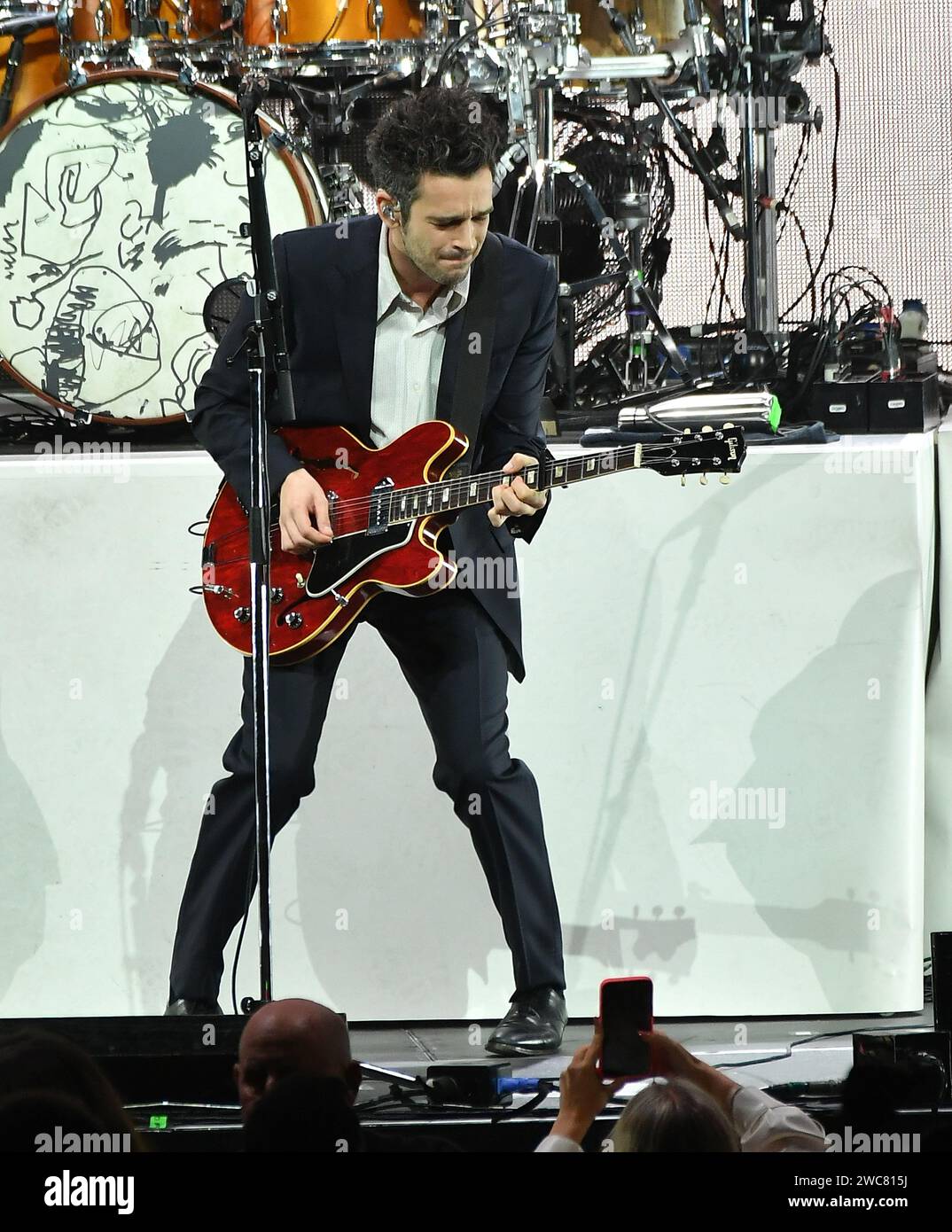 The 1975 Matty Healy Performs Onstage At The 2024 IHeartRadio ALTer 