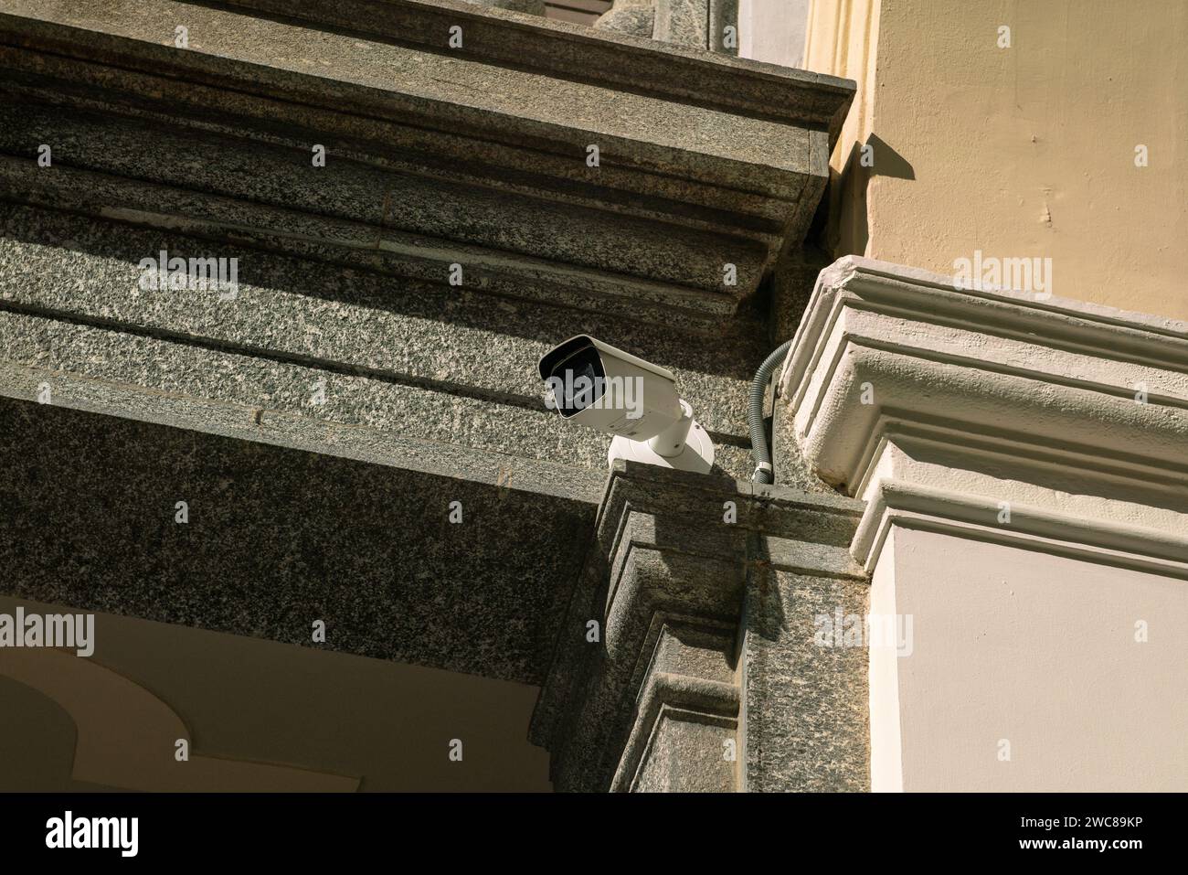 video surveillance system, increasingly sophisticated controls, for the