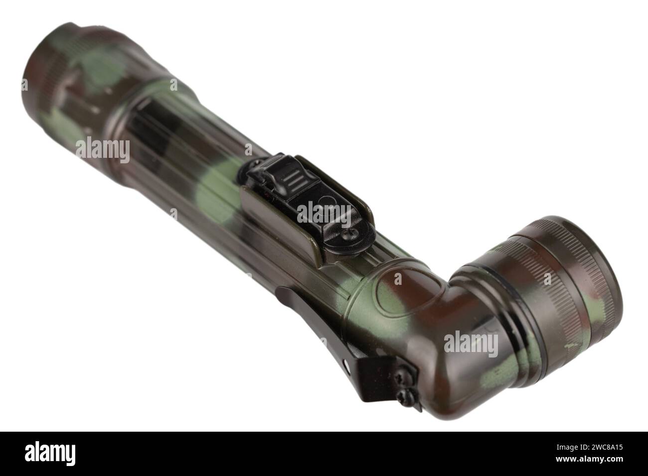 Military flashlight Cut Out Stock Images & Pictures - Alamy