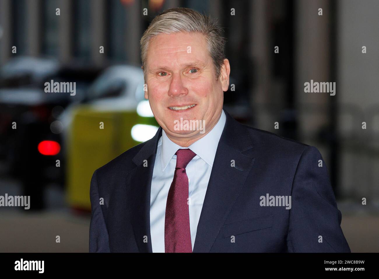 Labour Party Leader Sir Keir Starmer Arrives At The BBC. Arrivals At ...