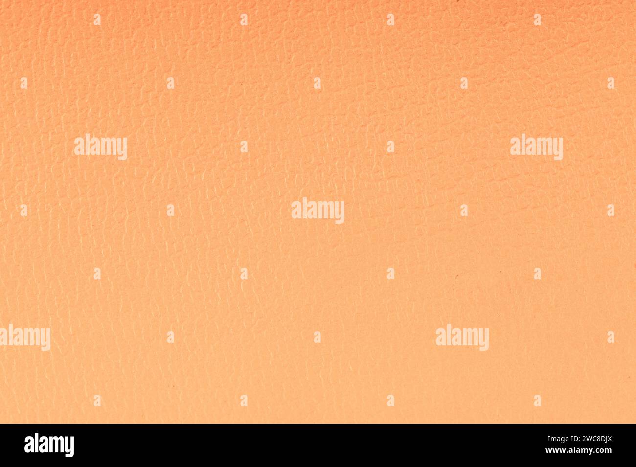 Orange leather texture background. Stock Photo