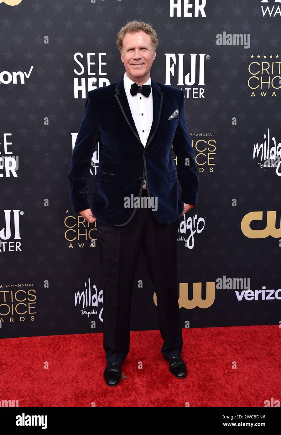 Santa Monica, USA. 14th Jan, 2024. Will Ferrell arriving at the 29th ...