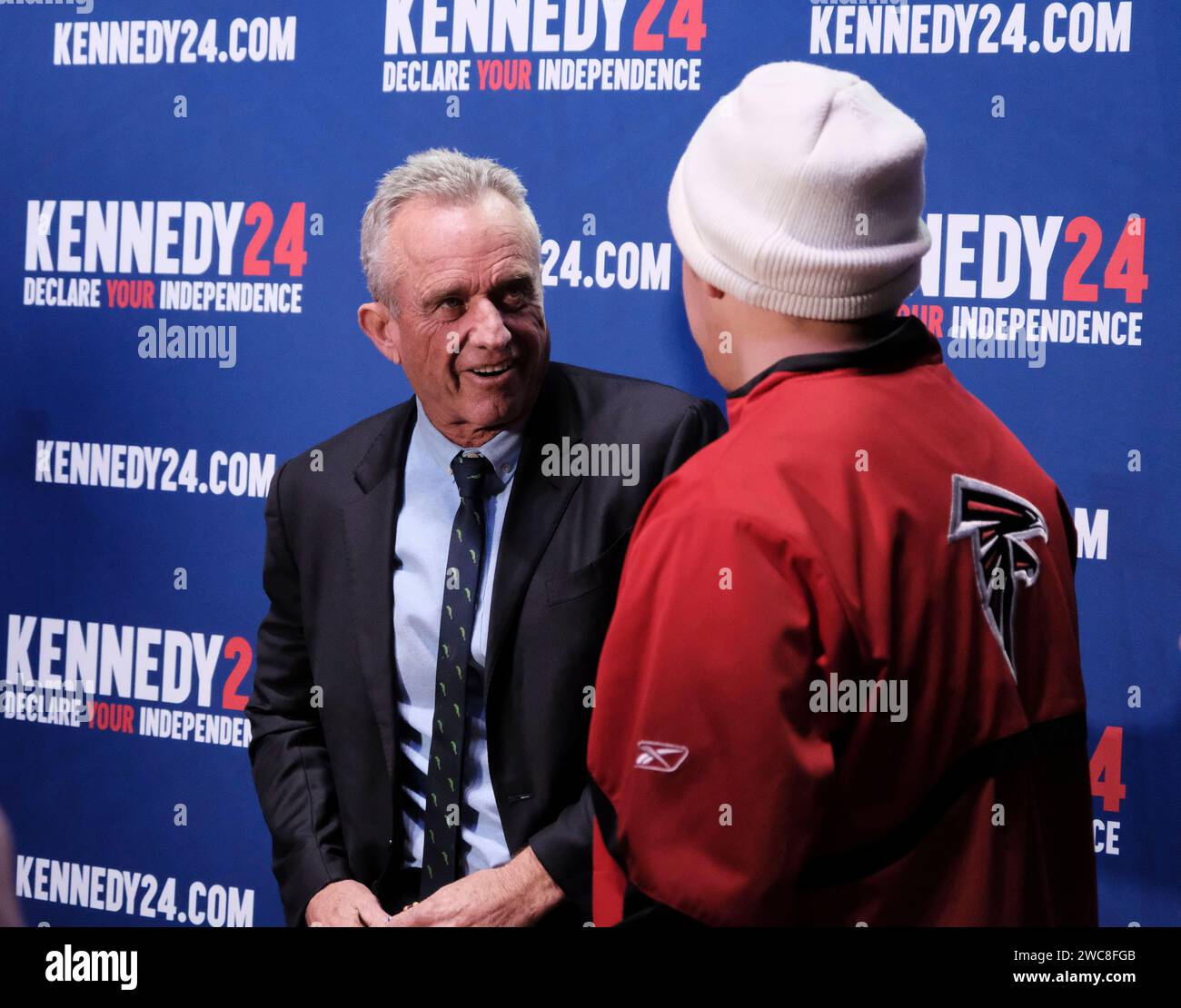 Atlanta, USA. 14th Jan, 2024. Independent Presidential