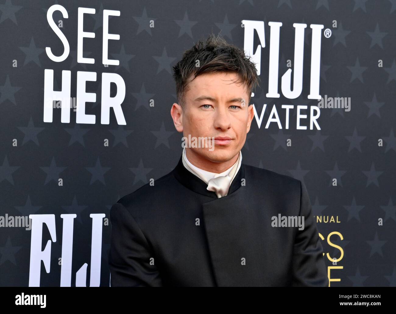 Los Angeles, United States. 14th Jan, 2024. Barry Keoghan attends the 29th annual Critics' Choice Awards at the Barker Hanger in Santa Monica, California on Sunday, January 14, 2024. Photo by Jim Ruymen/UPI Credit: UPI/Alamy Live News Stock Photo