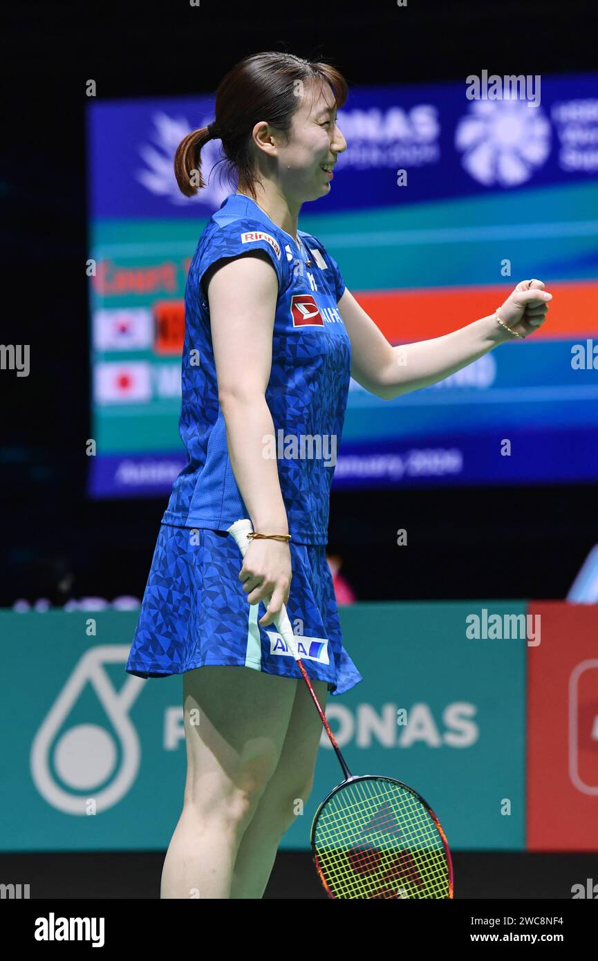 Axiata Arena, Kuala Lumpur, Malaysia. 14th Jan, 2024. Arisa Higashino