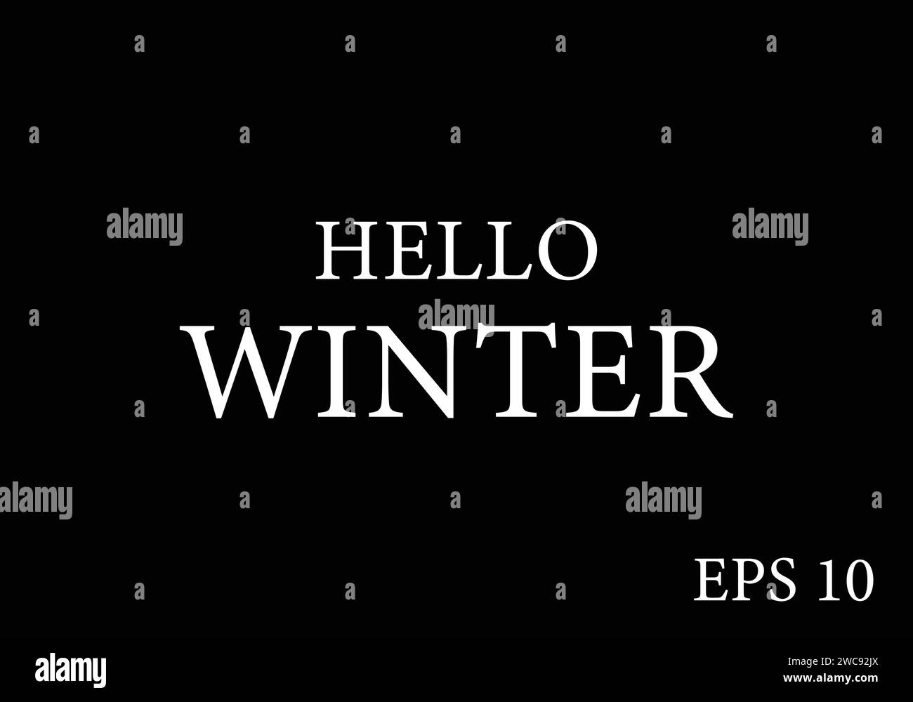 winter-season-text-illustration-design-stock-vector-image-art-alamy