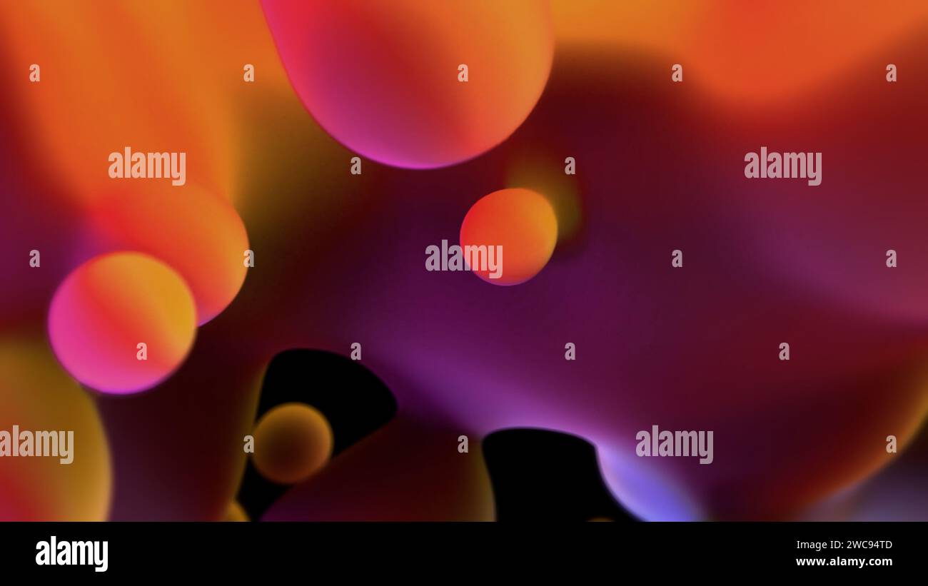 3d paint orange color splash hi-res stock photography and images - Alamy