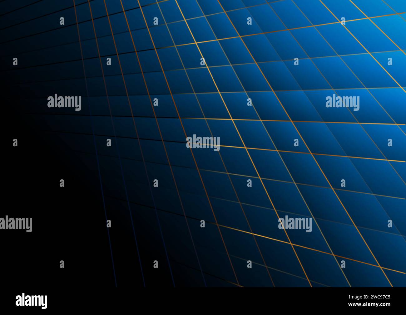 Dark blue stripes golden lines hi-res stock photography and images - Alamy