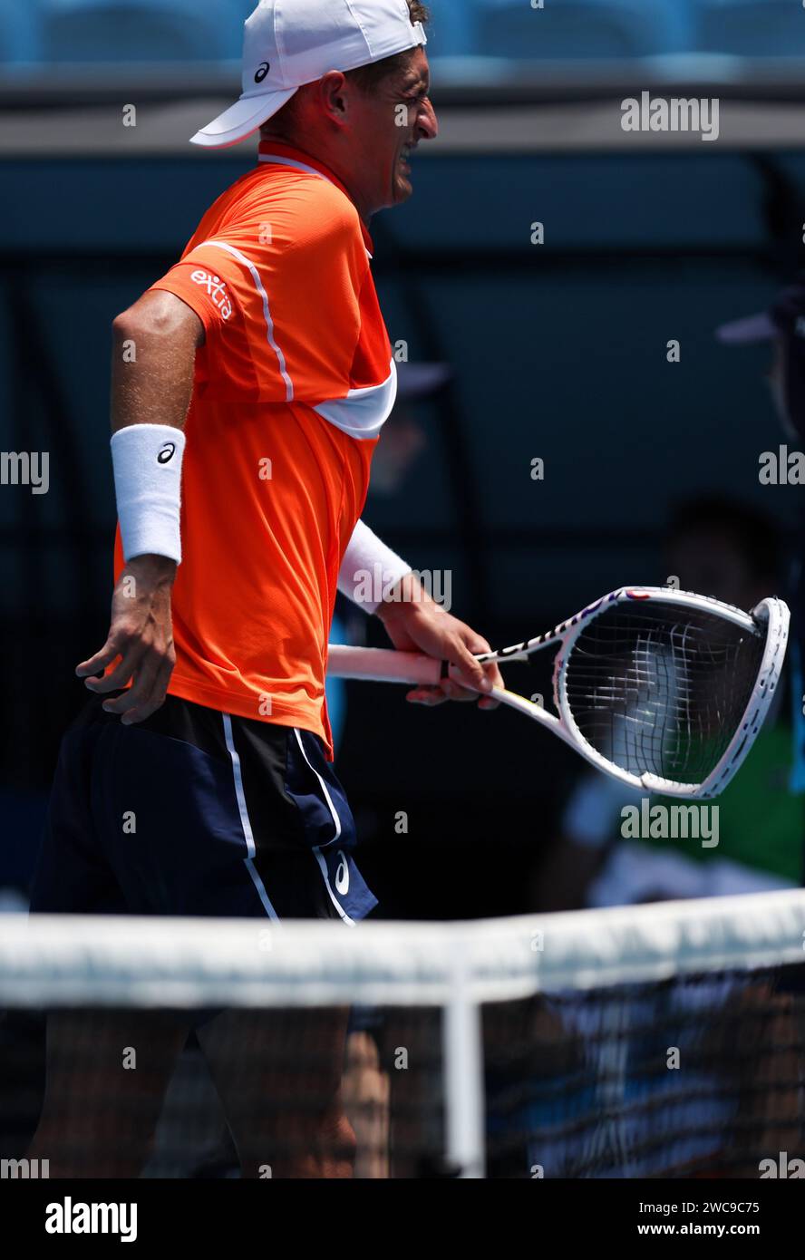Melbourne, Australia. 15th Jan, 2024. Terence Atmane of France