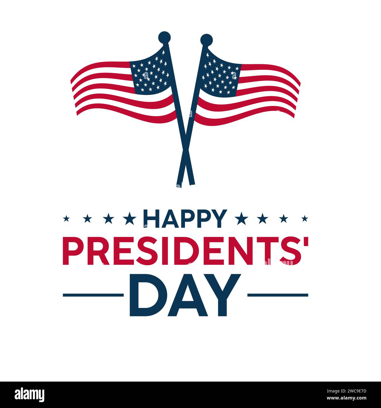 Presidents' Day celebrated every year of 19th February. American