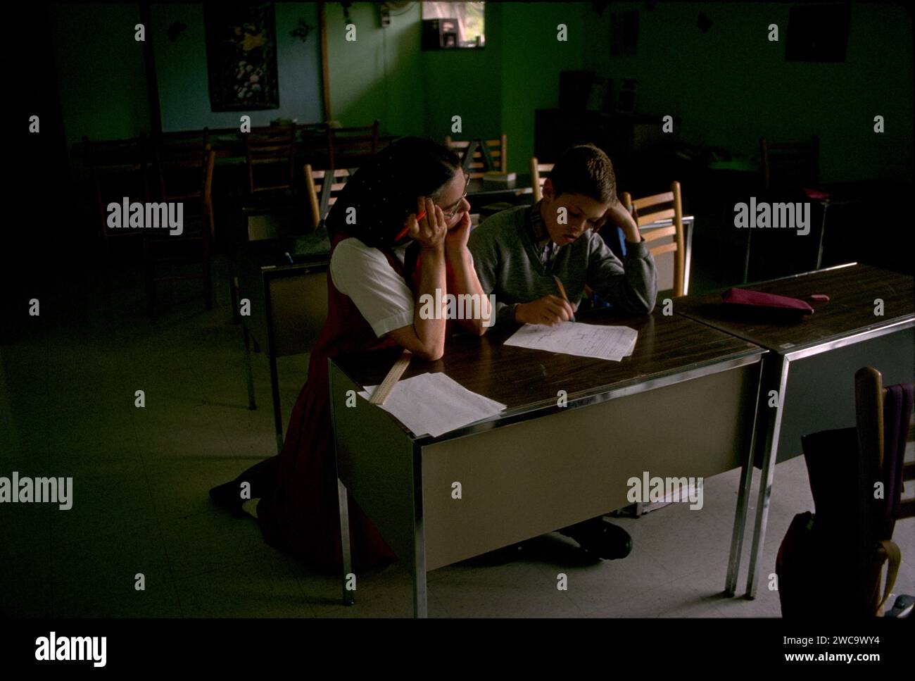 Bruderhof Groups/School Stock Photo Alamy