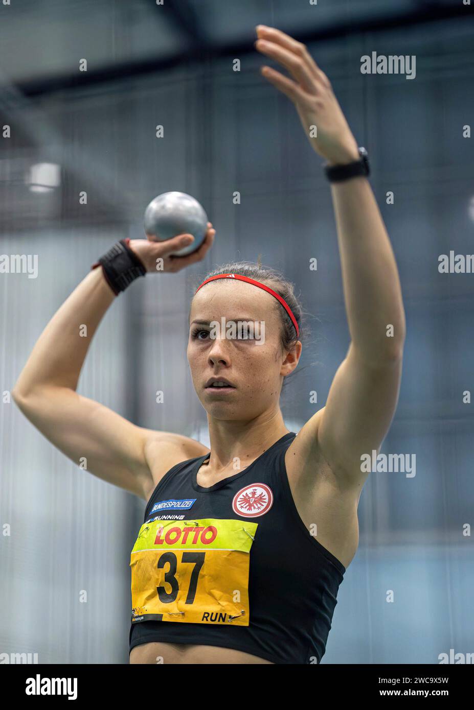 Frankfurt, Deutschland. 14th Jan, 2024. Lucie Kienast (Eintracht
