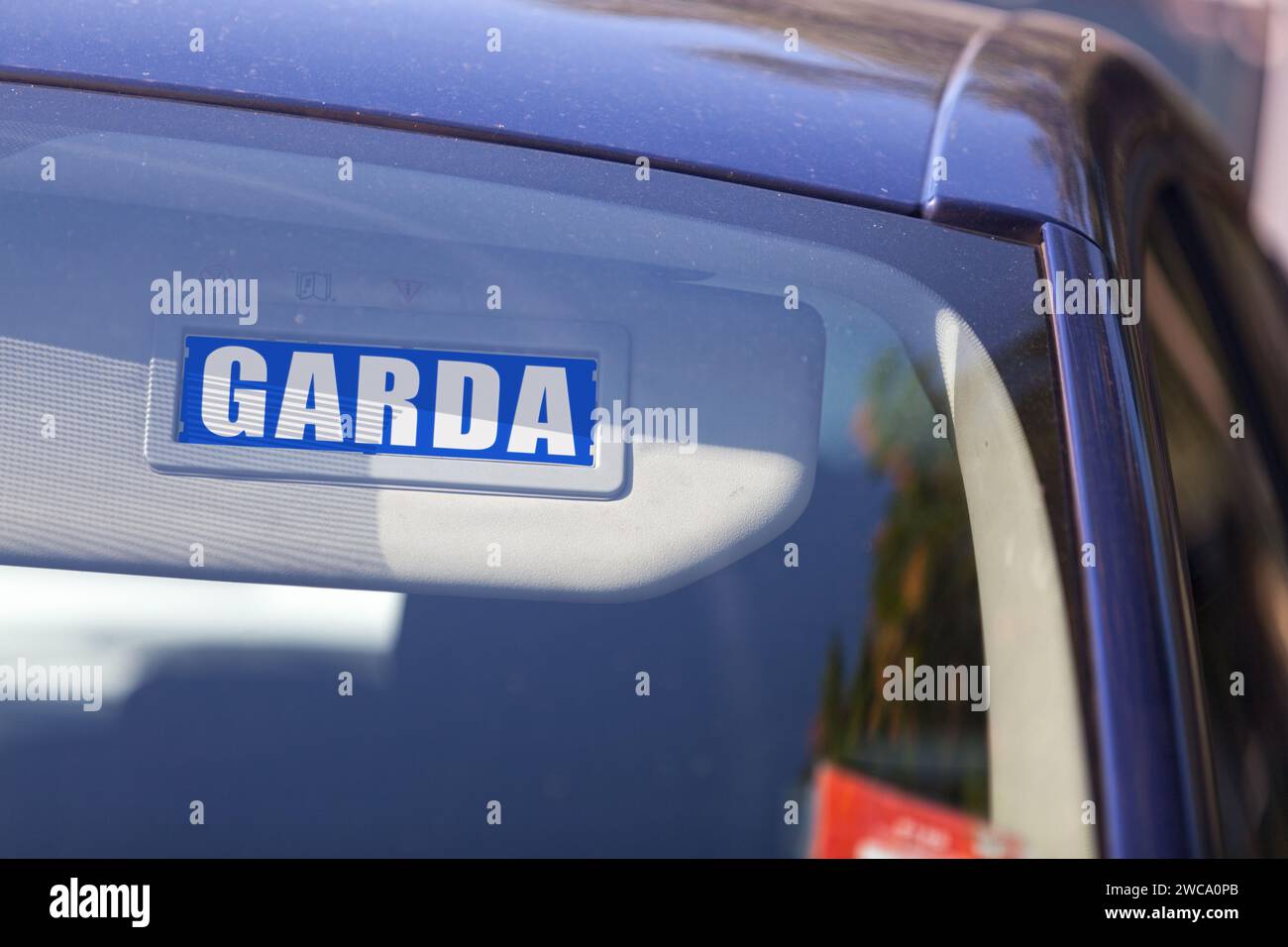 Irish police car hires stock photography and images Alamy