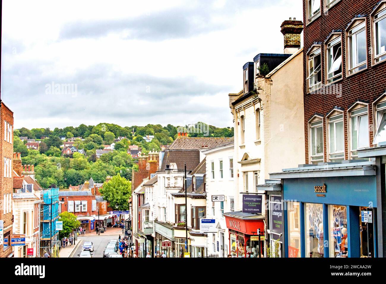 Lewes (East Sussex, England) Stock Photo
