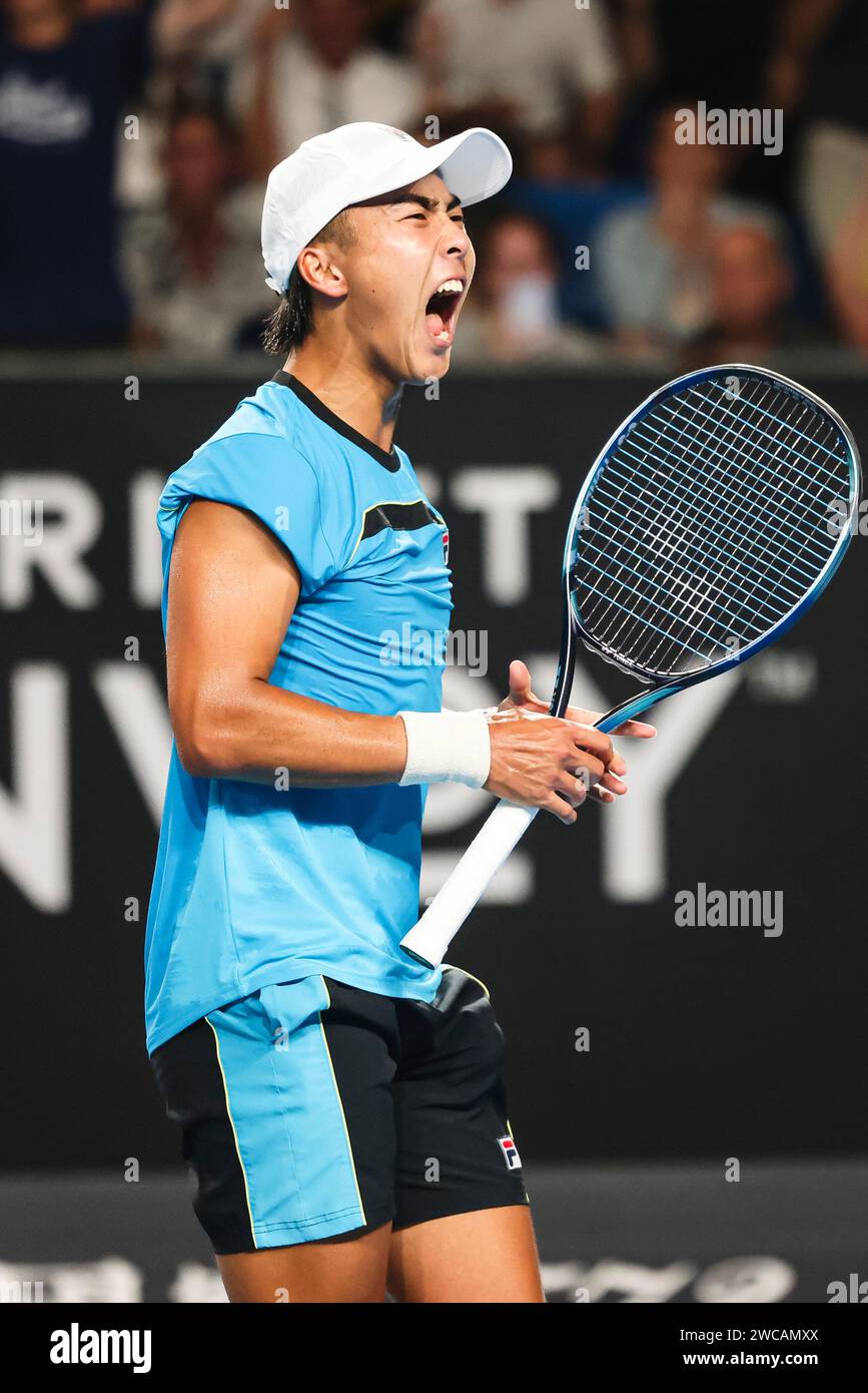 Melbourne, Australia. 15th Jan, 2024. Tennis Grand Slam Australian
