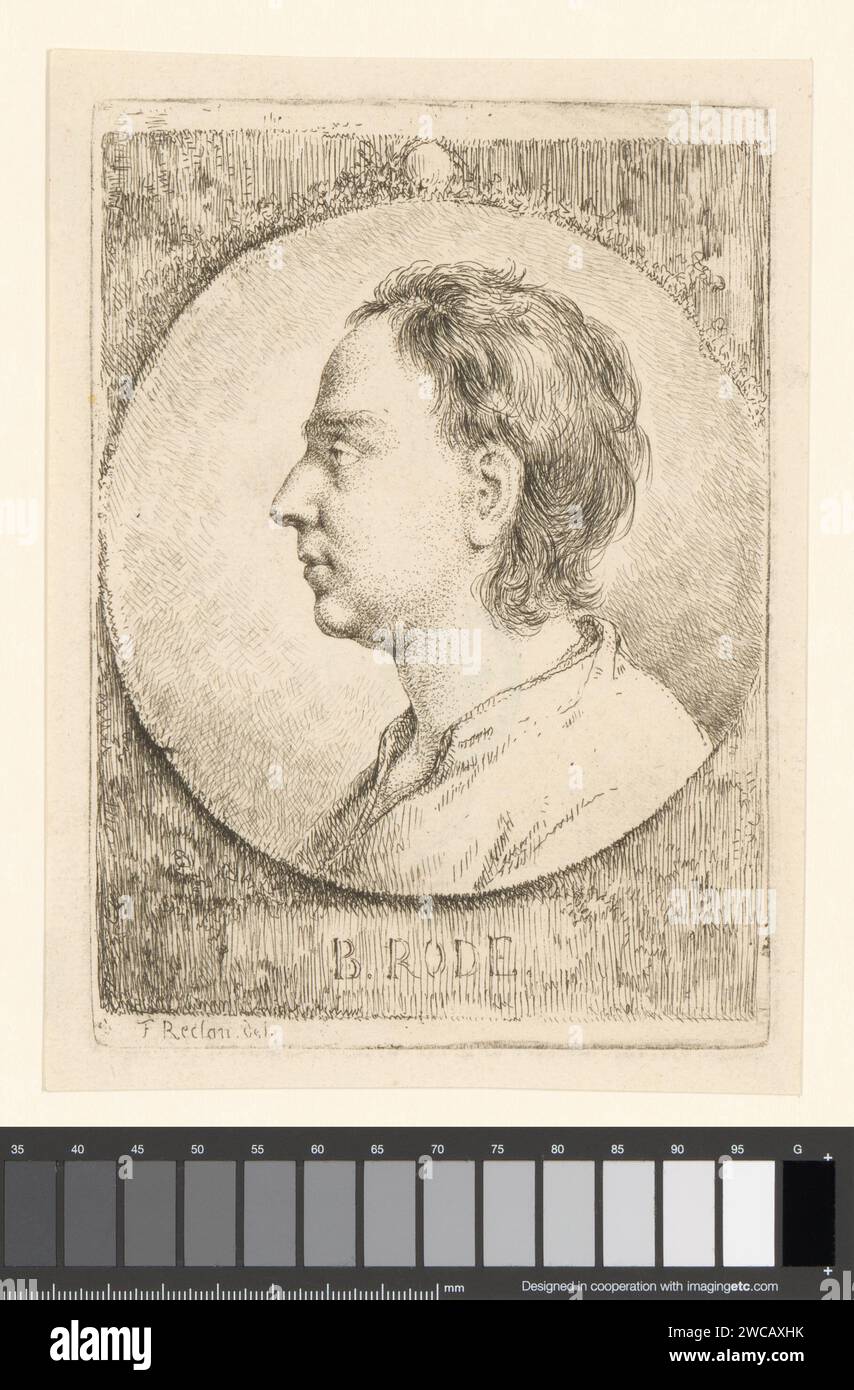 Portrait of Christian Bernhard Rode, Friedrich Advertising, 1744 - 1774 ...