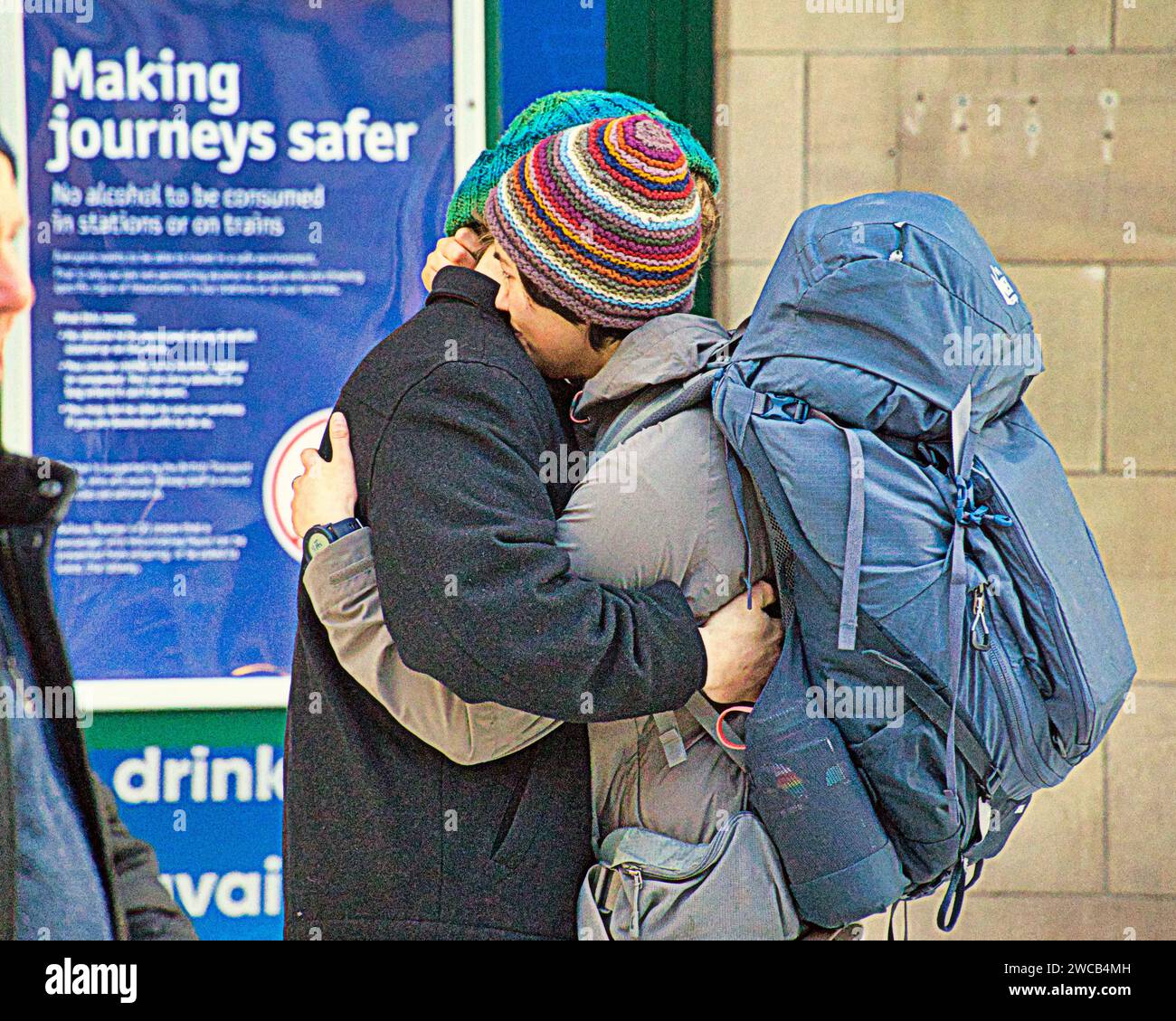 Glasgow, Scotland, UK. 15th January, 2024. UK Weather Freezing night