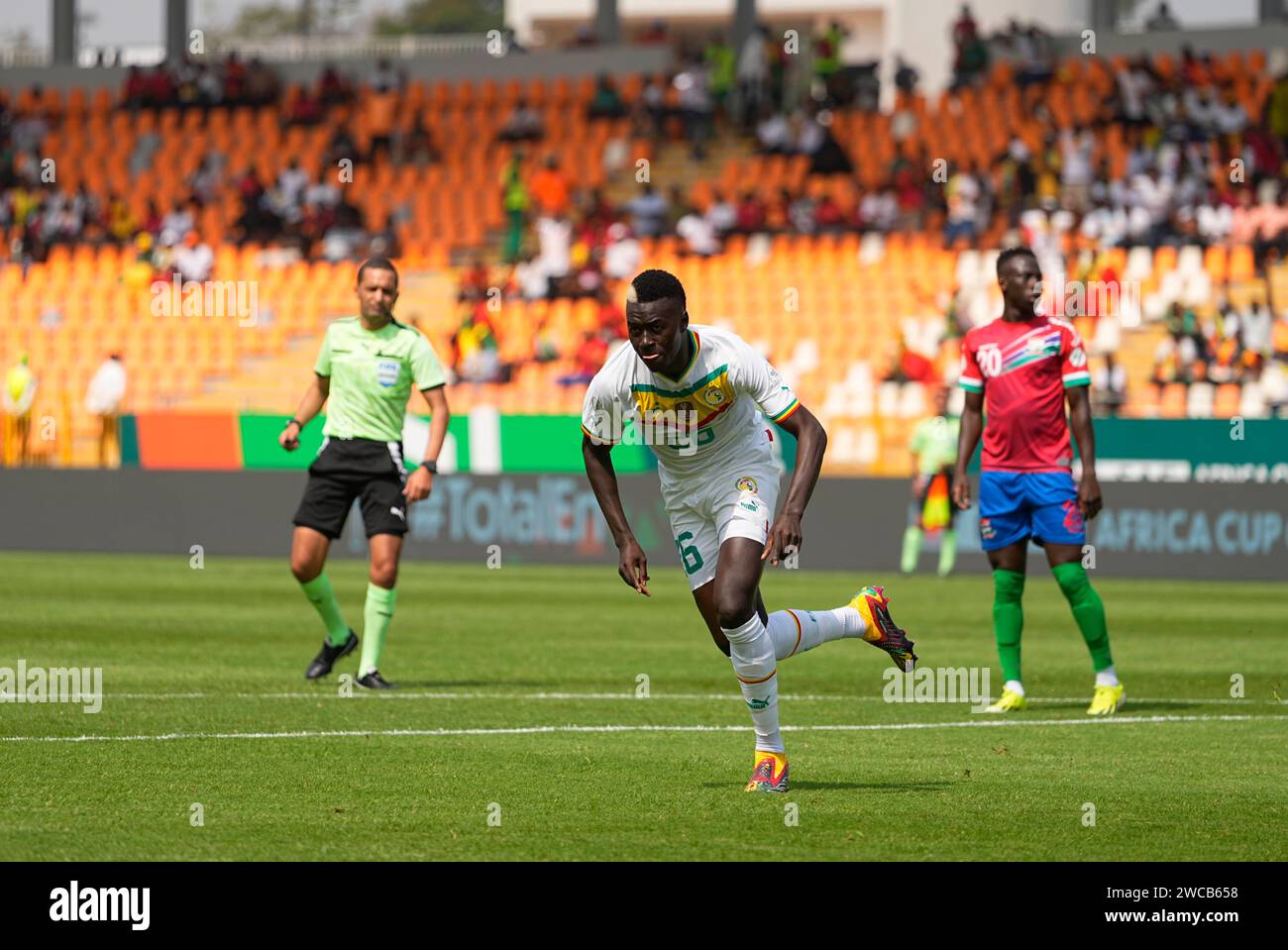 Yamoussoukro, Ivory Coast . January 15, 2024. LIVE images from Group ç