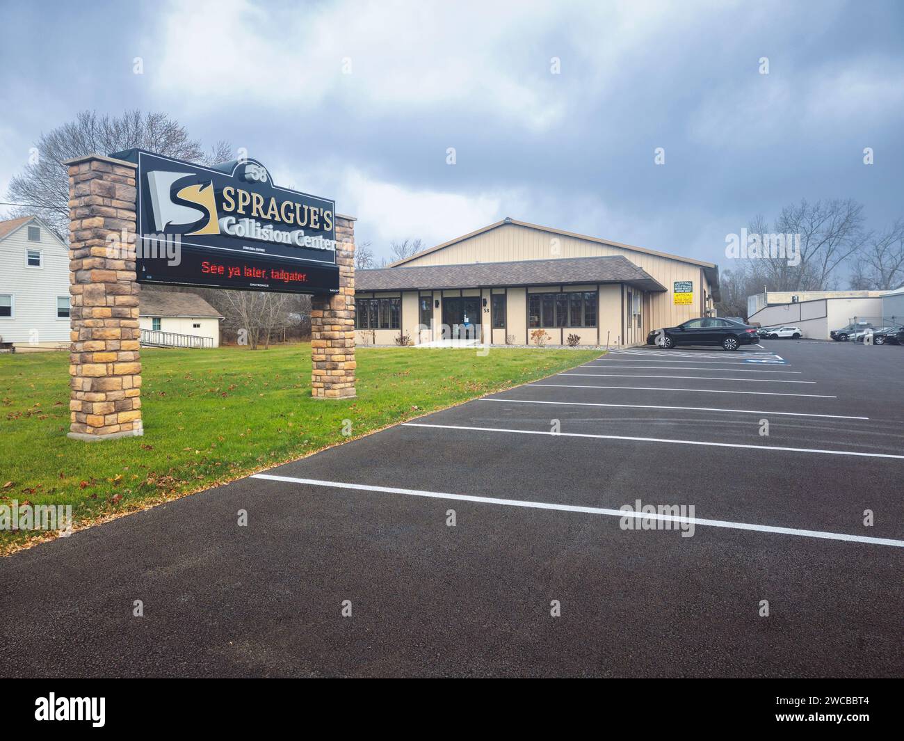 New York Mills, NY Nov 28, 2023 Sprague’s Collision Center is a