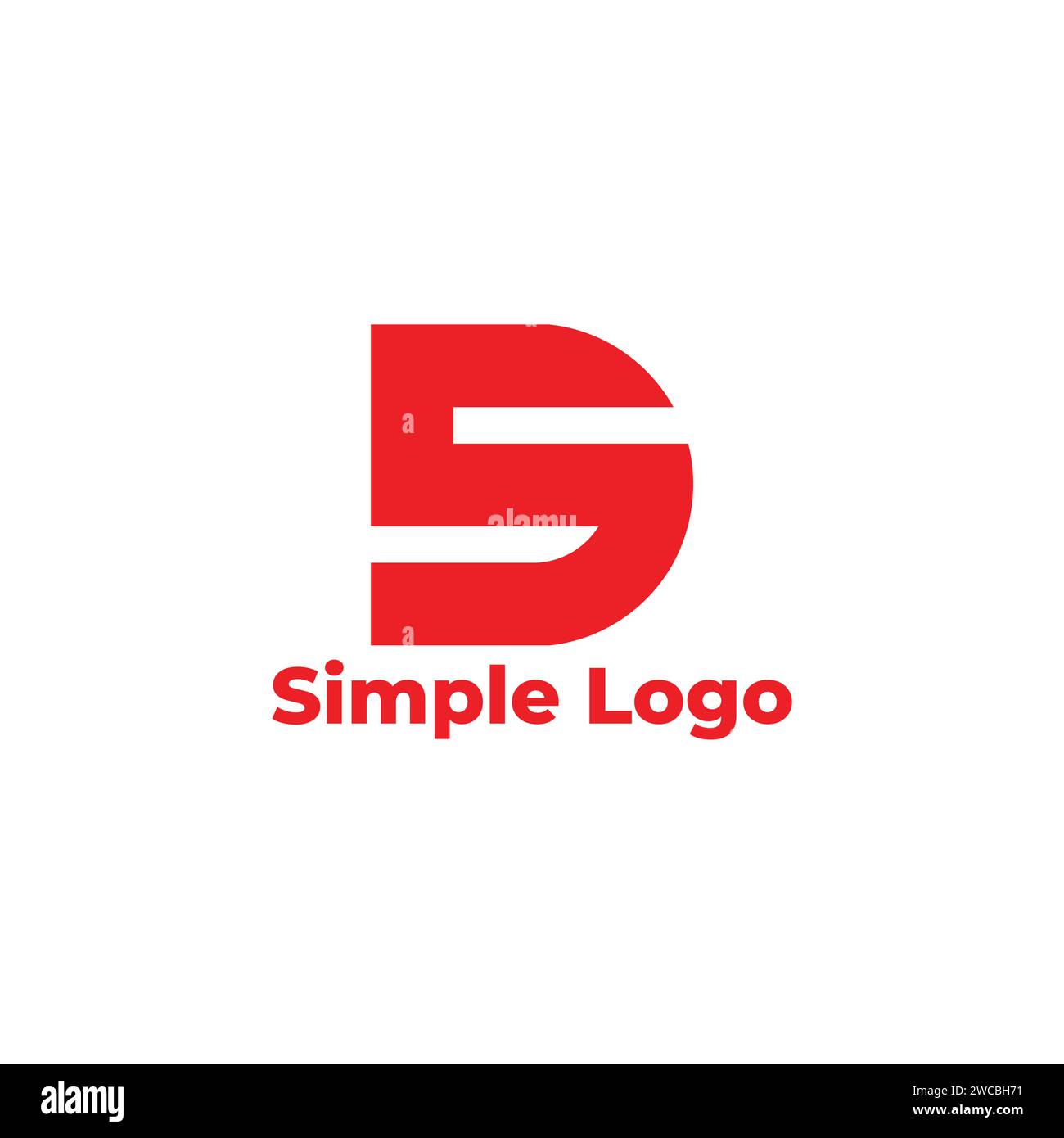 letter sd stripes geometric line logo vector Stock Vector Image & Art ...