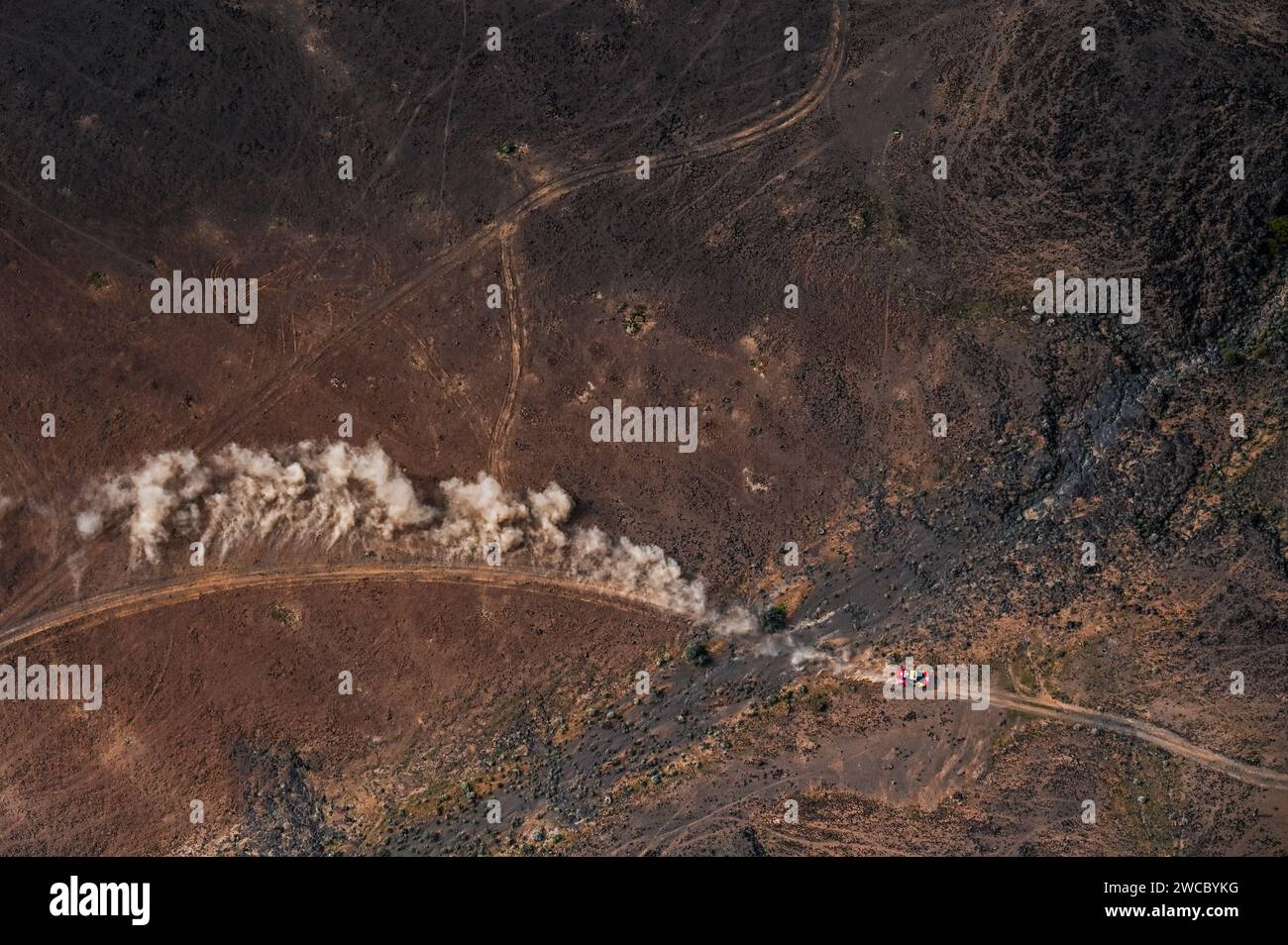 Raid Hailing Hail, Arabie Saoudite. 15th Jan, 2024. 203 LOEB Sébastien (fra ...