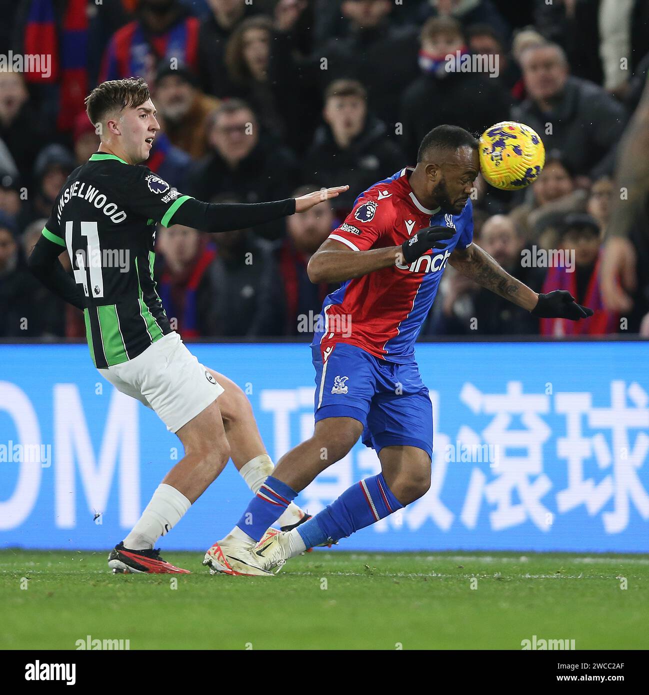 GOAL 10, Jordan Ayew of Crystal Palace scores. Crystal Palace v