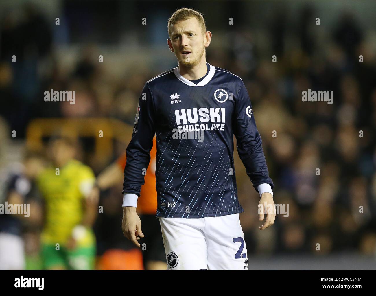 Saville of Millwall. Millwall v Norwich City, Sky Bet