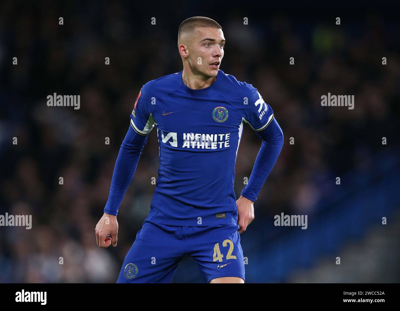 Alfie Gilchrist of Chelsea. Chelsea v Preston North End, Emirates FA