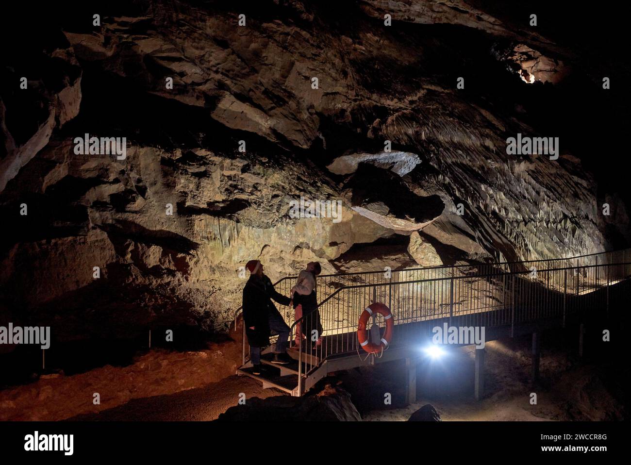 © 2023 John Angerson Wooky hole caves, Somerset, UK Stock Photo