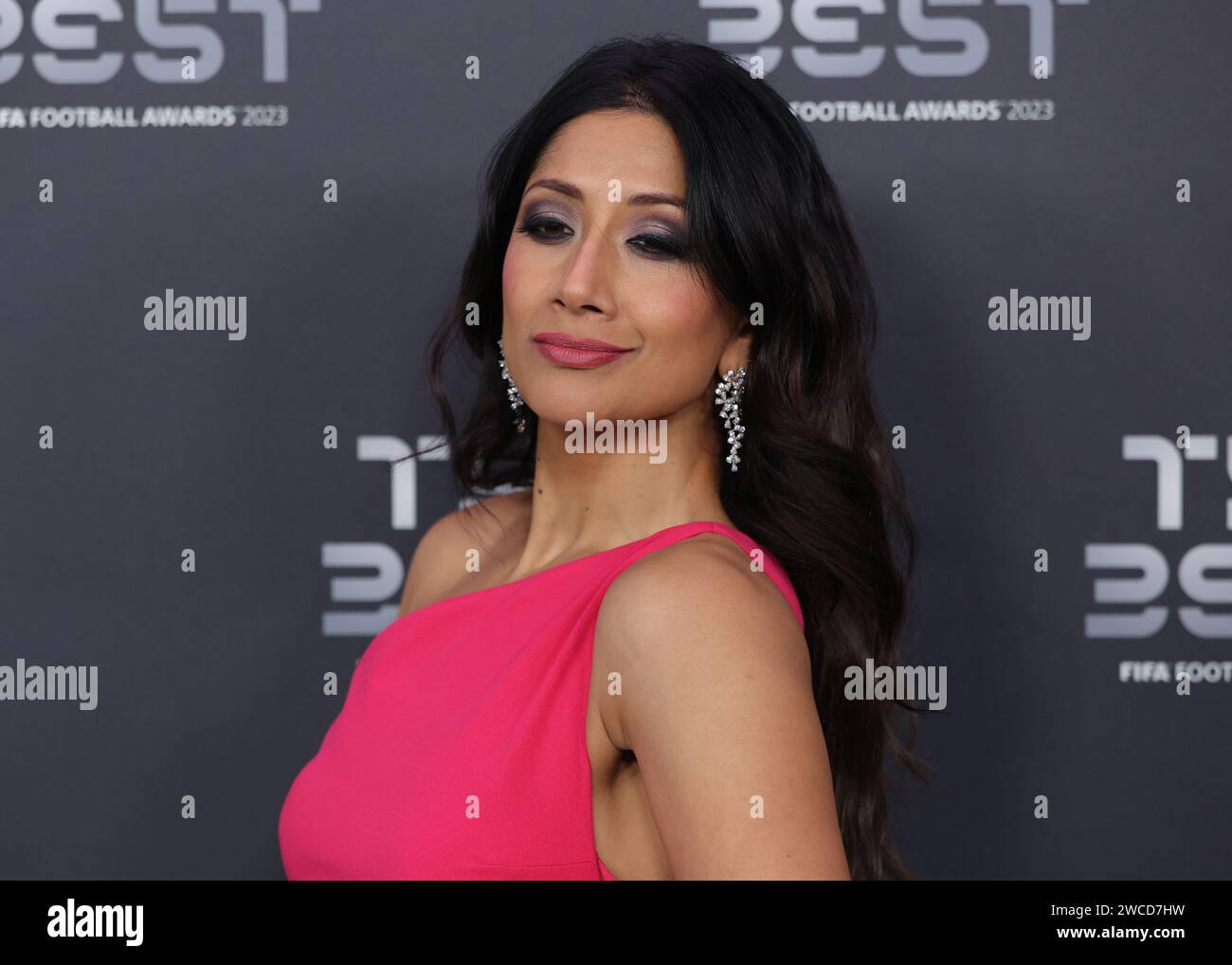 London, UK. 15th Jan, 2025. Reshmin Chowdhury arrivies at the The Best