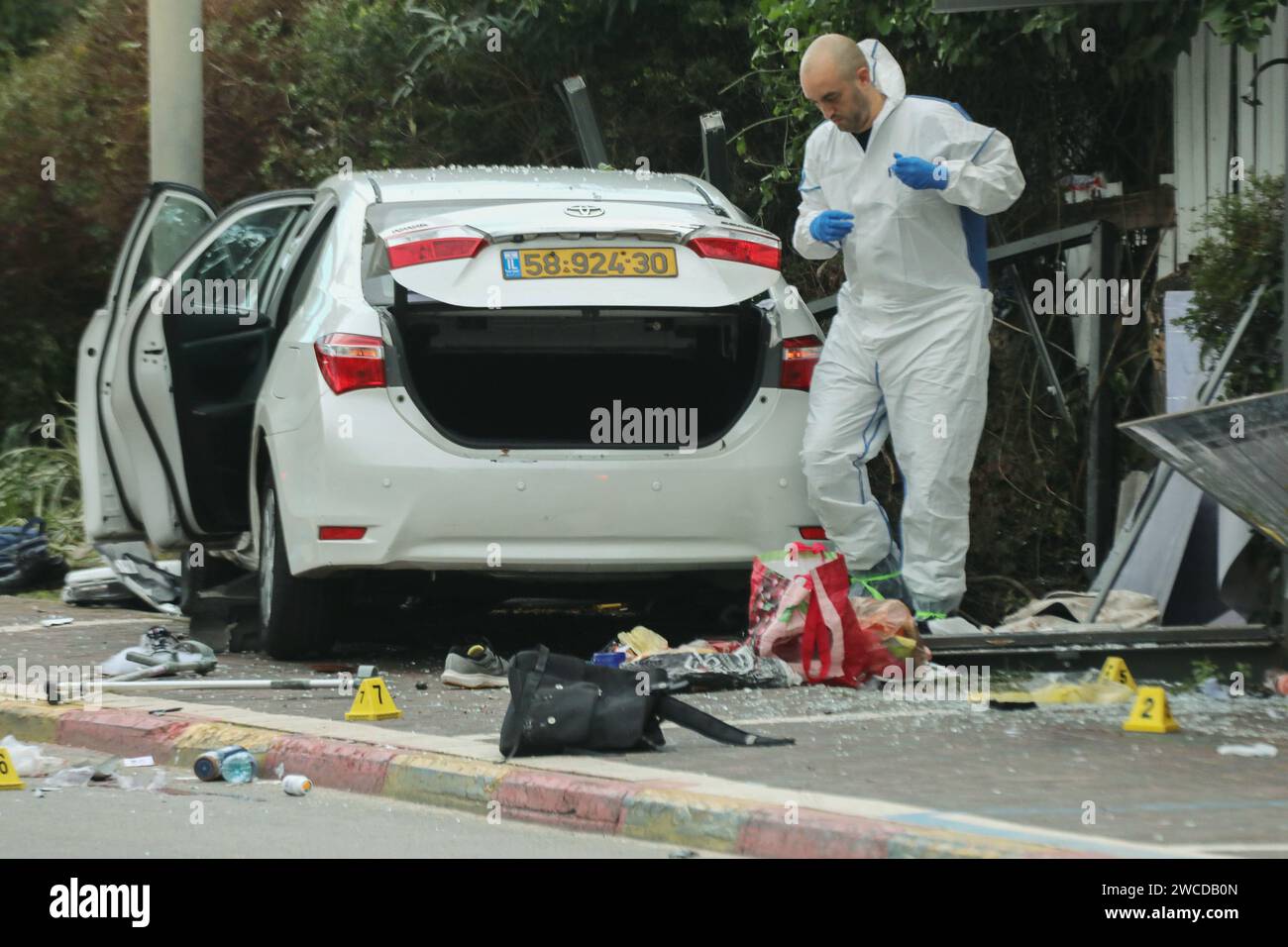 (240115) RA'ANANA (ISRAEL), Jan. 15, 2024 (Xinhua) An Israeli