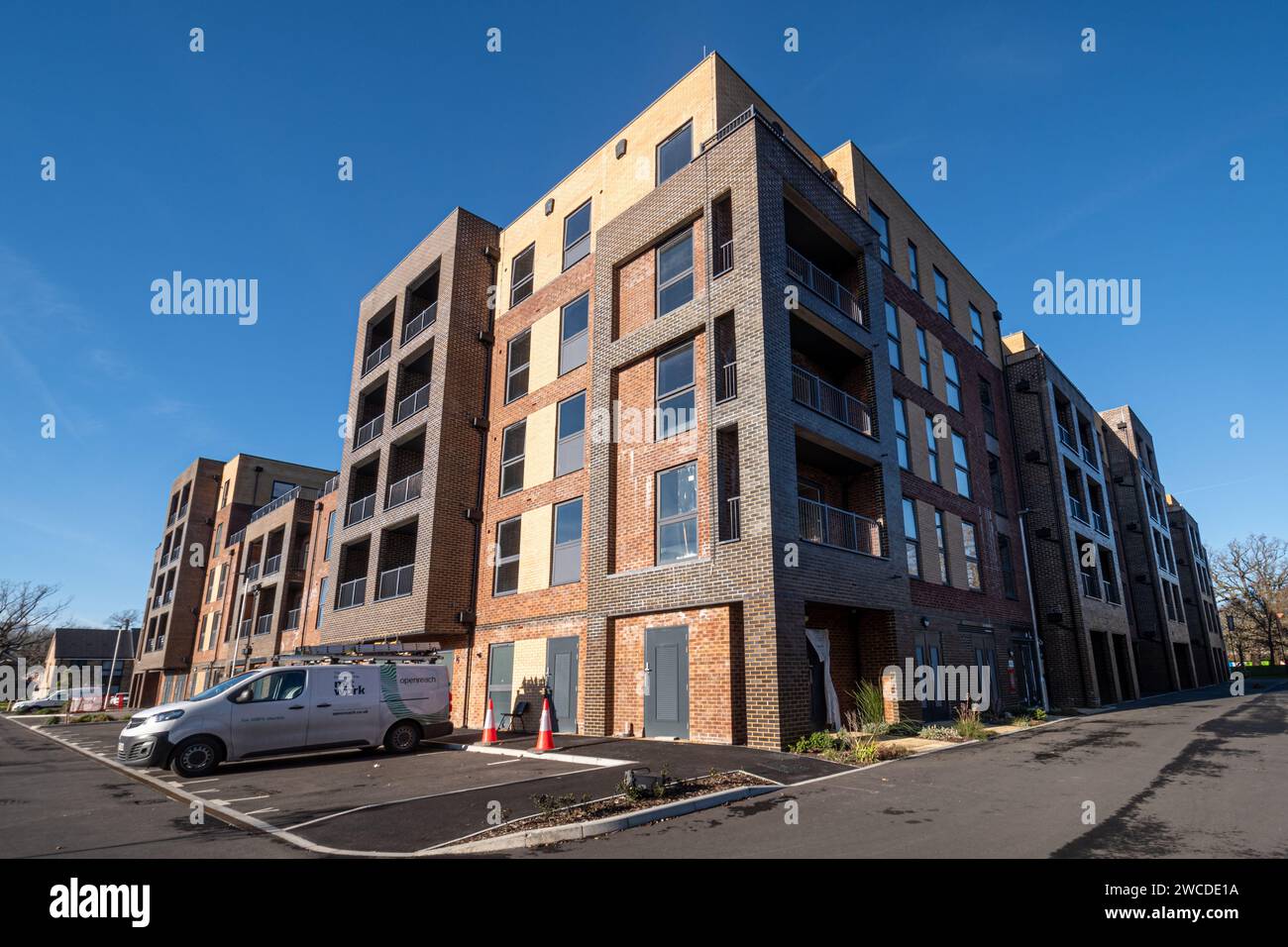 Sky Plaza new block of flats or apartments built by developer Bellway