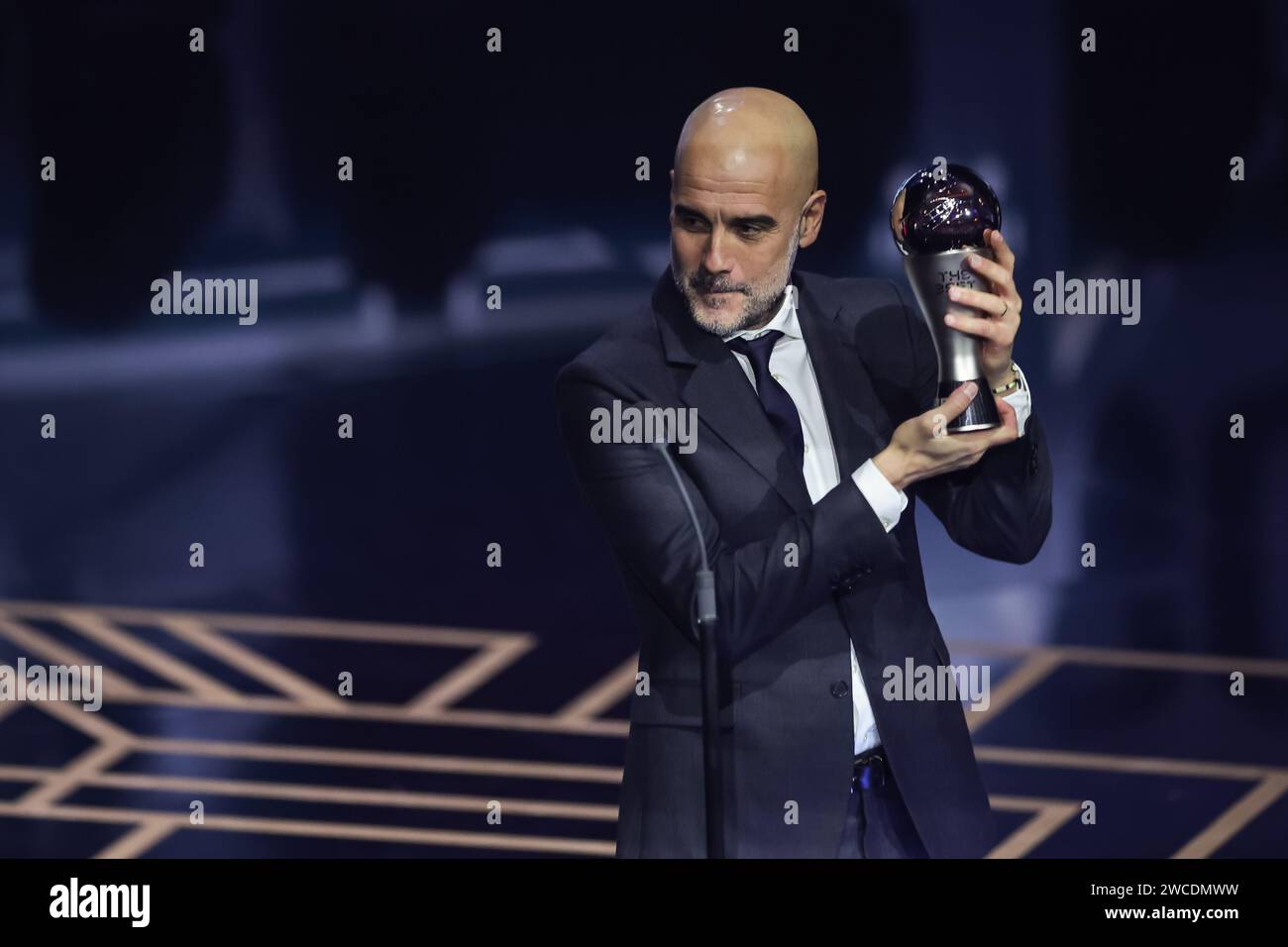 Winner Of The Best FIFA Men's Coach 2023 Pep Guardiola During The Best ...