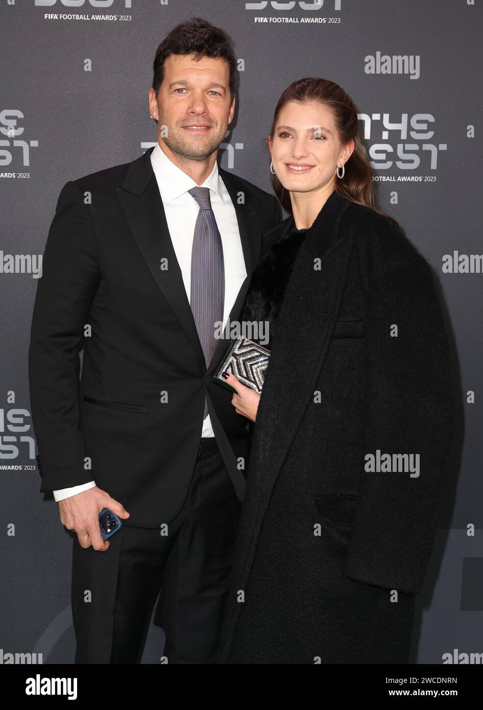 London, UK. 15th Jan, 2024. Michael Ballack and Sophia Schneiderhan