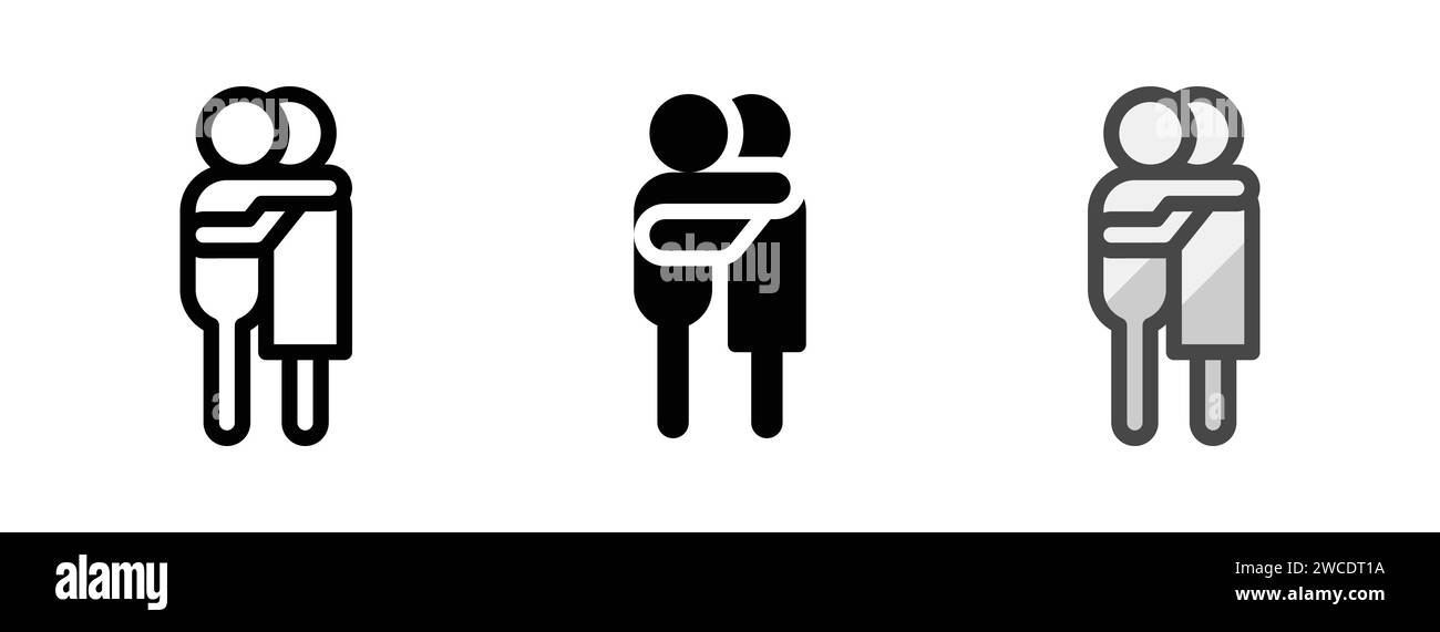 Hug emoji Black and White Stock Photos & Images - Alamy