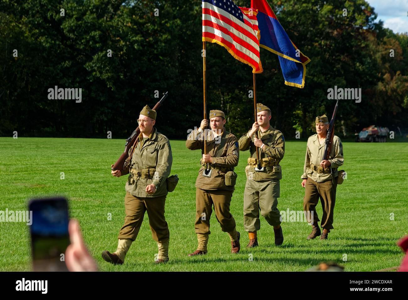 2023 American Heritage Museum Hudson, Massachusetts. Four WWII