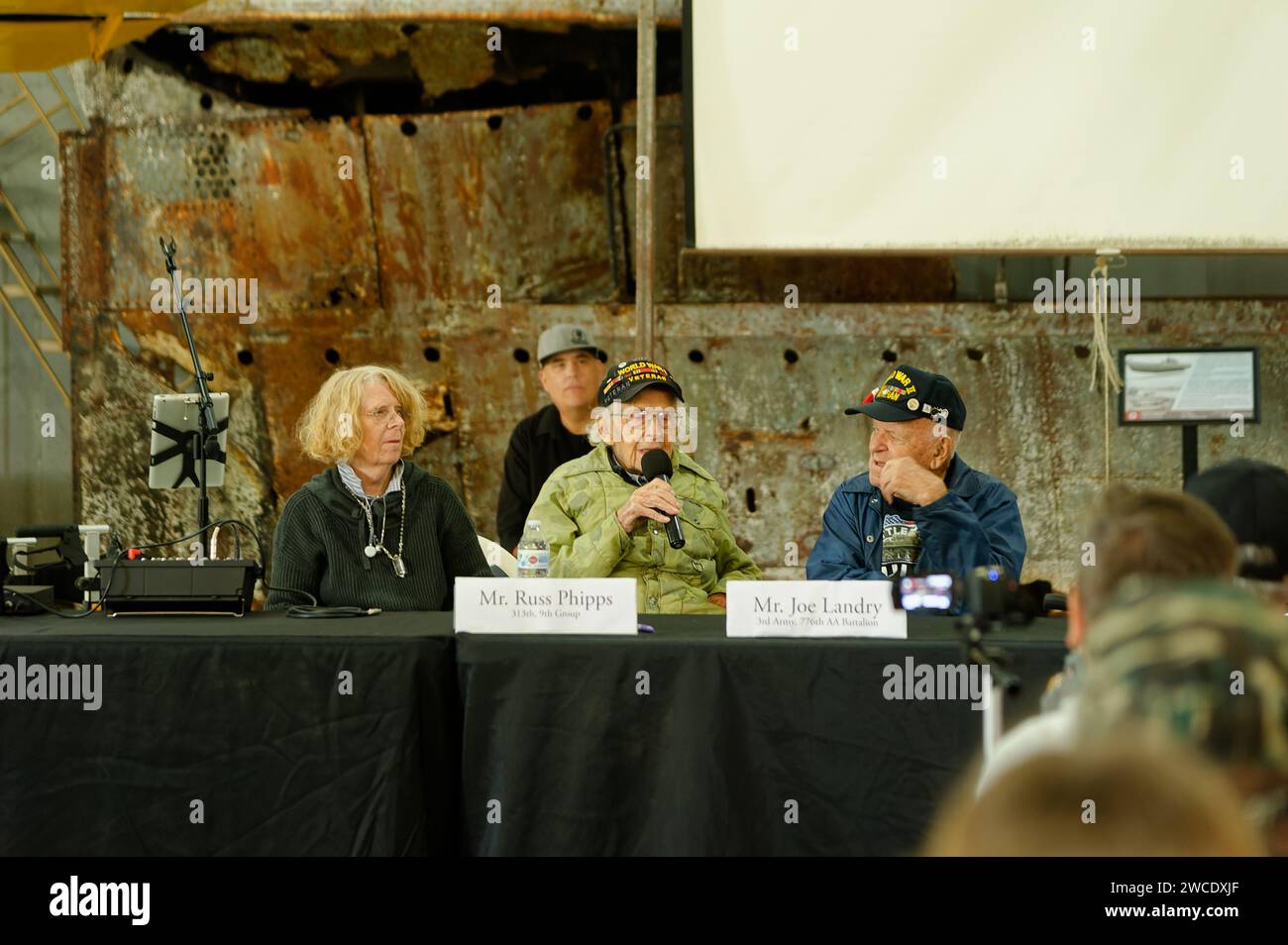 2023 American Heritage Museum Hudson, Massachusetts. WWII veterans