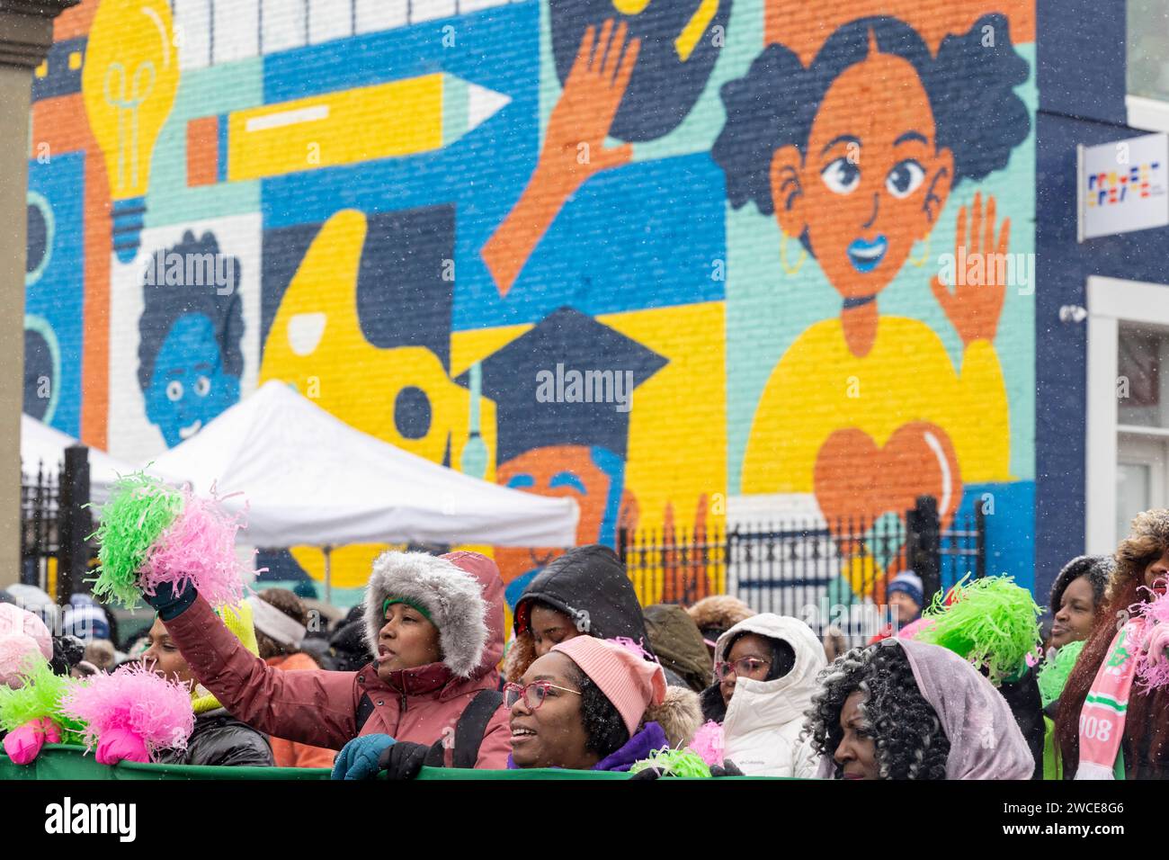 Washington, District Of Columbia, USA. 15th Jan, 2024. Participants in
