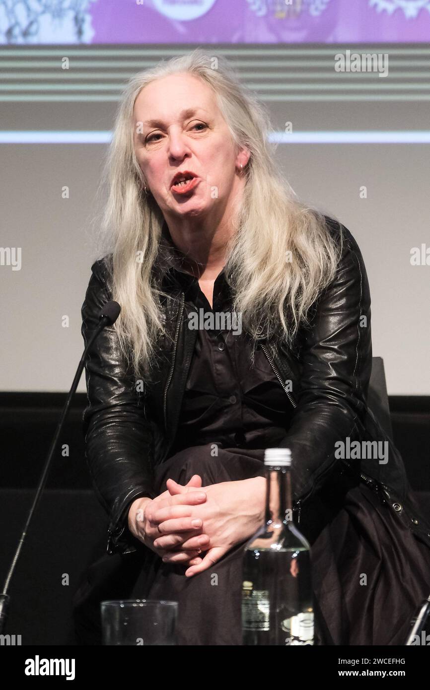 BFI Southbank, London, UK. 15th Jan, 2024. Jane Giles on stage at Mark ...