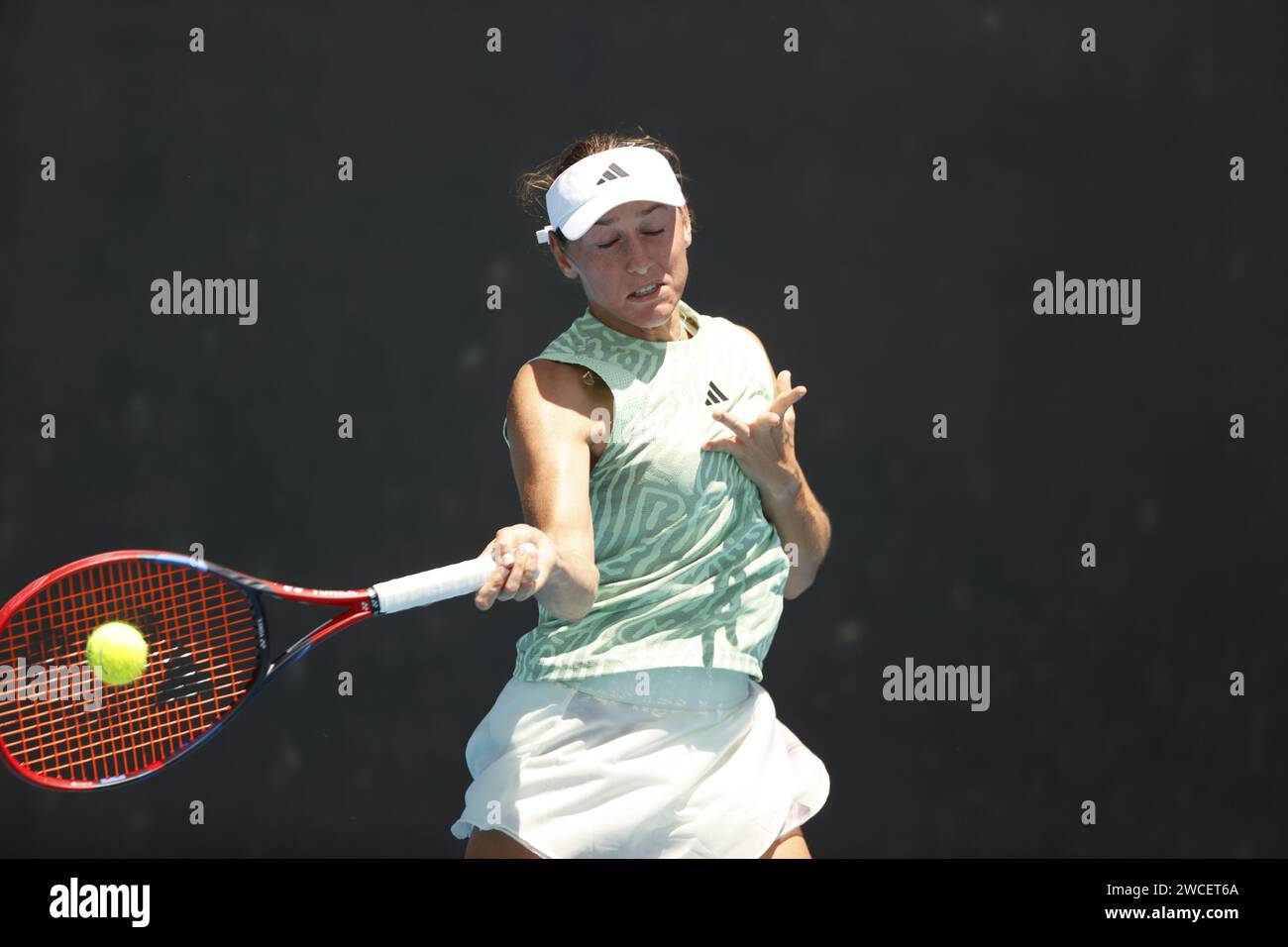 15th January 2024 Melbourne, Victoria, Australia. Australia Open Tennis tournament, day 2