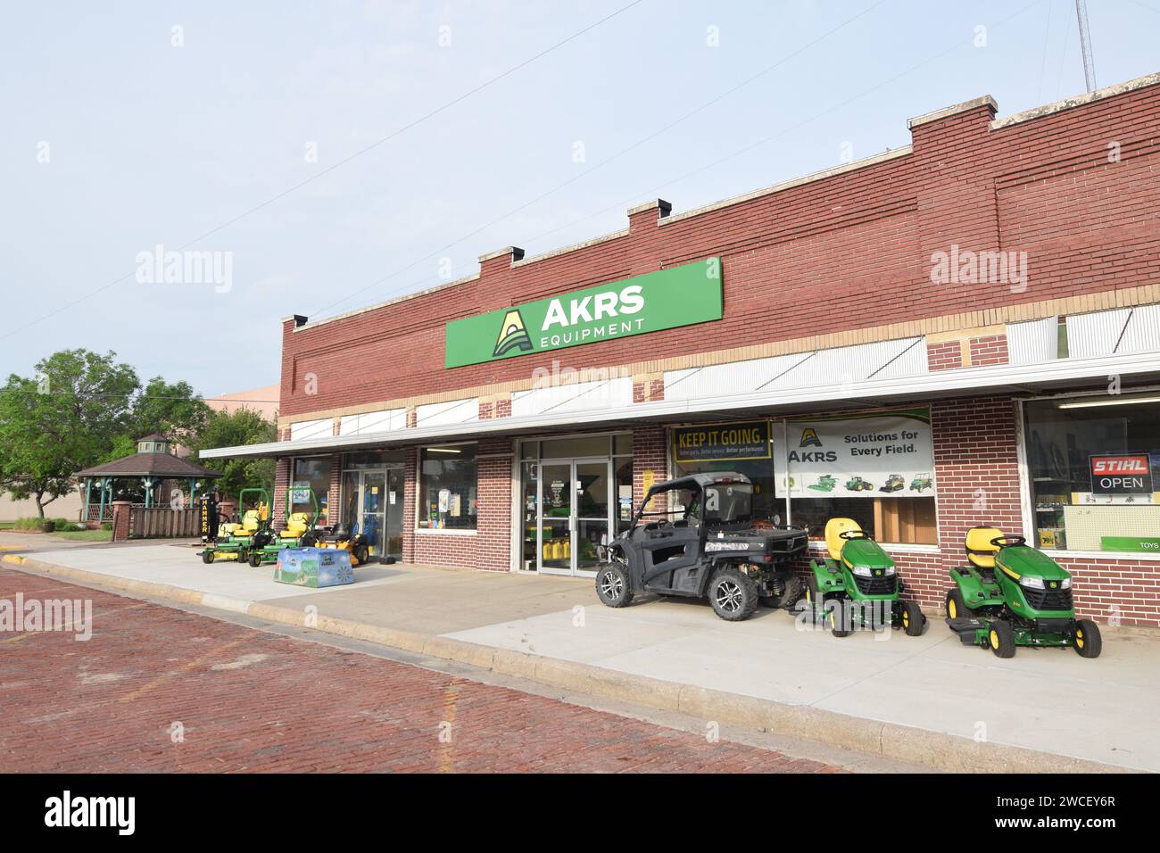Downtown oberlin kansas hires stock photography and images Alamy