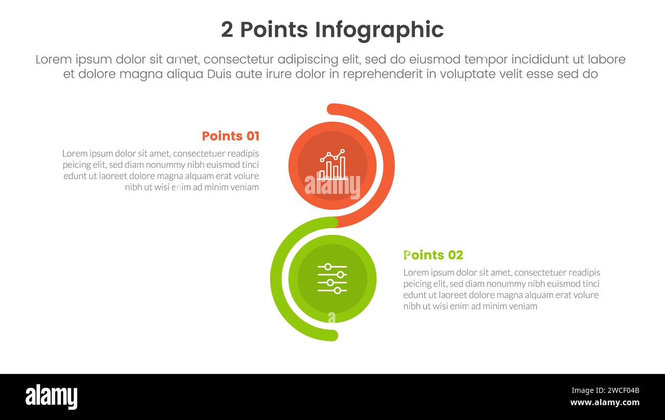 versus or compare and comparison concept for infographic template ...